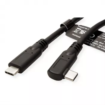 Secomp 11.02.9075 USB-Kabel 1 m USB 3.2 Gen 2 (3.1 Gen 2) USB C Schwarz (11.02.9075)