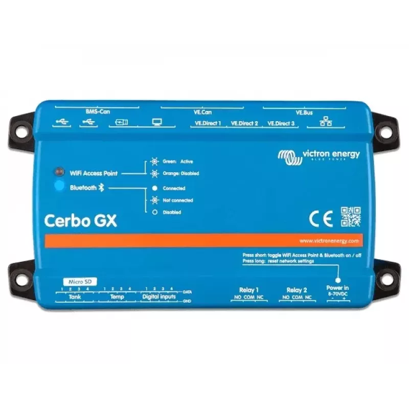 Cerbo GX MK2 Victron Energy BPP900450110 fortschrittliches Überwachungssystem mit Fernkommunikation und Display-Unterstützung