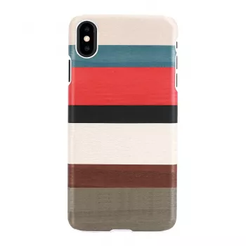 man and wood Handyhülle für iPhone XS Max — corallina white