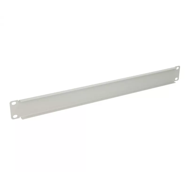 Rack-Blindpanel Extralink Front Blank Panel 1U 19 Zoll Grau, Stahlgehäuse