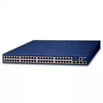 Planet GS-4210-48P4S - Switch - managed - 24 x 10/100/1000 (PoE+)