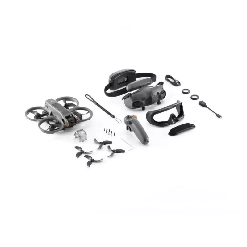 DJI Avata 2 Fly More Combo 1 Akku 4 Rotoren 12 MP 3840 x 2880 Pixel Schwarz