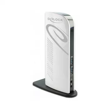 USB Dockingstation DeLOCK 87771 Dual HDMI Full-HD USB 3.2 LAN Audio