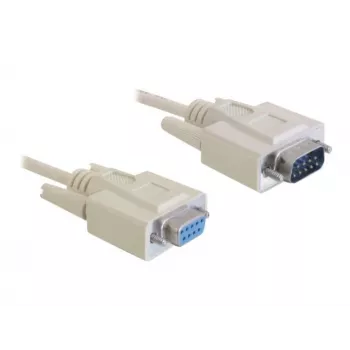 Serielles Kabel DeLOCK Sub-D9 84016 5m Beige