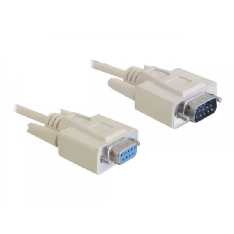 Serielles Kabel DeLOCK Sub-D9 84016 5m Beige