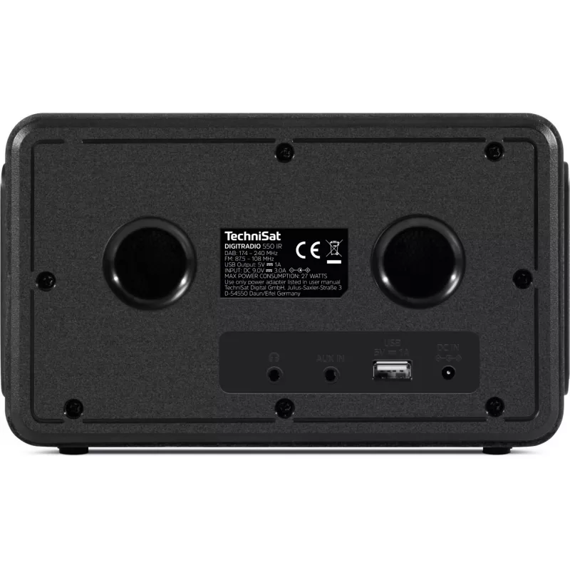Personalradio TechniSat DigitRadio 550 IR Digital DAB+ FM 100W
