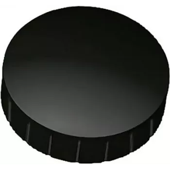 Maul Magnet MAULsolid (Ø x H) 38 mm x 15,5 mm Rund Schwarz 10 Stück 6163990 (6163990)