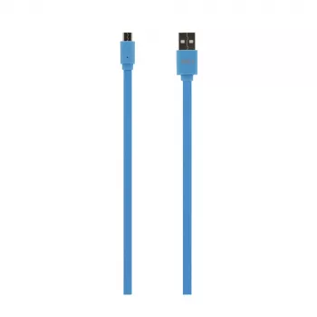 USB-Kabel Tellur TLL155011 1m USB A Micro-USB A Blau