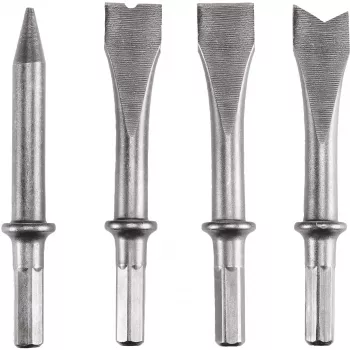 Rotary hammer chisel attachment Einhell 4132769 Metallic 120mm 4pcs