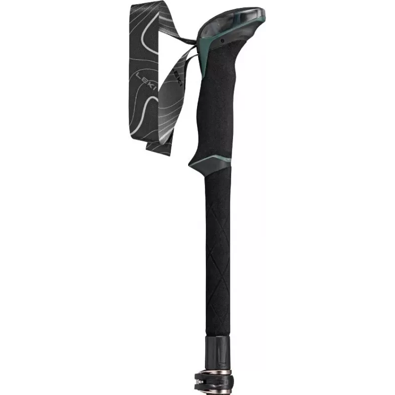 Trekkingstöcke Leki TR Makalu FX verstellbar 110–130 cm, grün