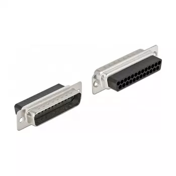 D-Sub 25-pol Crimp-Stecker auf 2 x RJ45 Buchse DeLOCK 66833