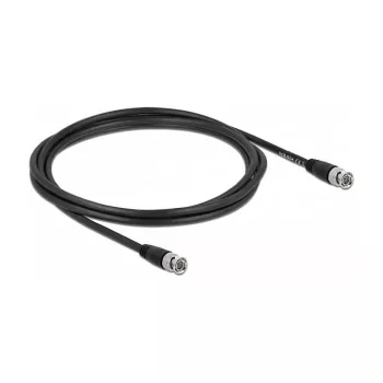 Koaxialkabel DeLOCK 80082 2m BNC Schwarz