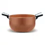 Stielkasserolle Pensofal Cuprum 24-2 mit Edelstahlgriff, 24 cm