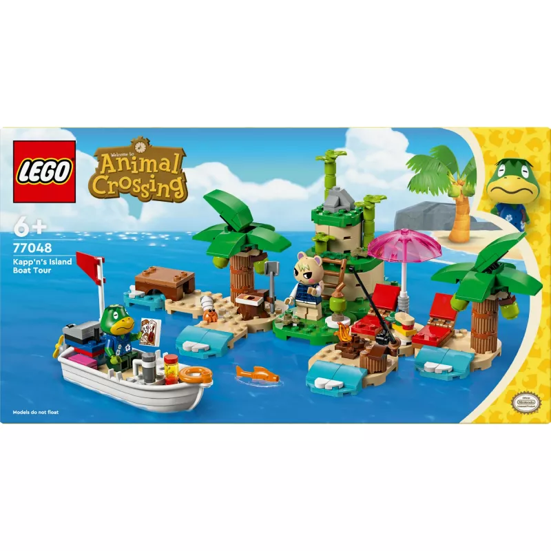 LEGO Konstruktionsspielzeug 77048 Animal Crossing Bootstour mit Kapitänsinsel