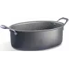 Schmortopf Pensofal Invictum Professional Oval 32 cm mit 2 Griffen und Glasdeckel