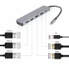Gembird A-CM-COMBO3-03 USB Type-C 3-in-1 Multi-Port-Adapter (Hub + HDMI + PD)