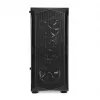 PC-Gehäuse IBOX LUPUS 27 Midi Tower ATX, gehärtetes Glas, RGB, 455×200×380 mm, unterstützt ATX, GPU bis zu 32 cm