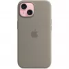 Silikonhülle mit MagSafe für iPhone 15 – Clay