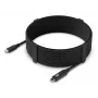 USB-C-zu-USB-C-Kabel UBIQUITI AFI-CABLE-USB-7M – 7 m, magnetisch abgeschirmt, schwarz/grau