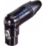 Neutrik XLR-Buchse, gewinkelt Polzahl: 7 Schwarz NC7FRX-B 1 Stk. (NC7FRX-B)