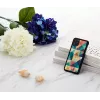 Smartphone-Hülle iKins für iPhone 11 Pro Max — Mosaic Schwarz Schutzhülle