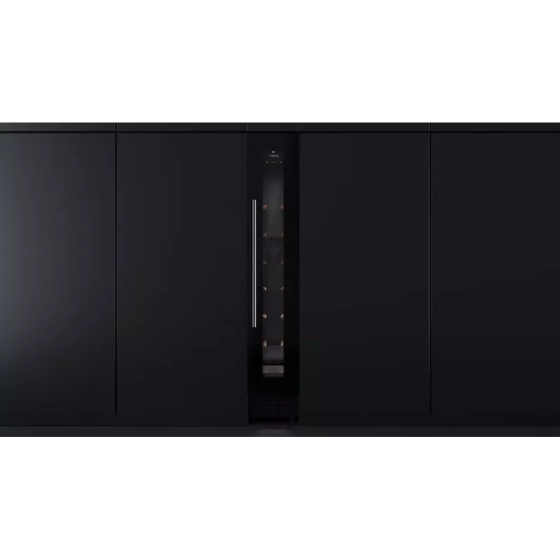 Teka RVU 10008 GBK Thermoelektrischer Weinkühler Einbau Schwarz 8 Flaschen