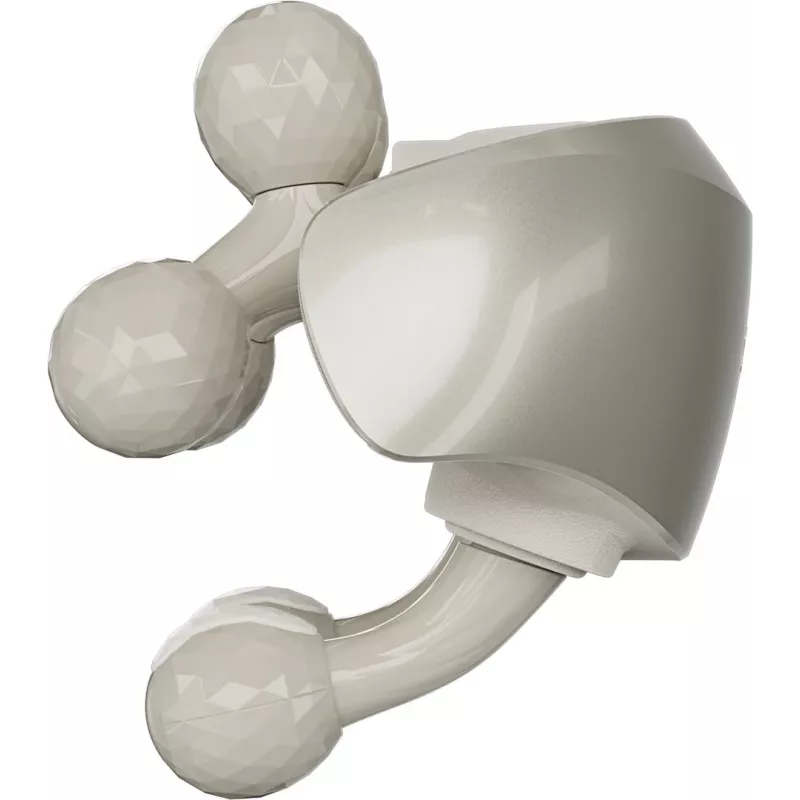 SKG H7 Ultra – Graue Massageköpfe, Kombi-Massage, Kompressionsmassage, Knetmassage, Vibrationsmassage, Nacken, Schultern, Grau, Kunststoff, Tasten, Batterie