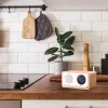 MANTA RDI912W Rimini Radiowecker, Bluetooth und kabelloses Laden, weiß