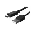 USB-A-auf-USB-C-Kabel LANBERG CA-USBO-20CU-0018-BK — USB 2.0, 1,8 m, Schwarz