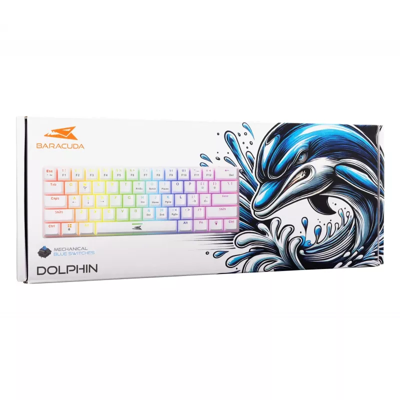 Baracuda DOLPHIN-W-Blau Netzwerkgerät Weiß
