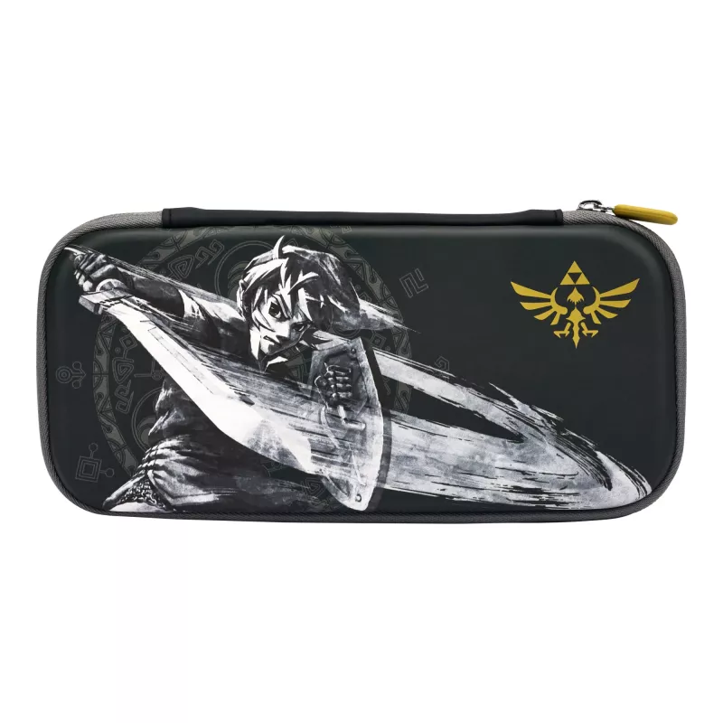 Power A NSCS0087-01, Cover, Nintendo, Schwarz, Grau, Weiß, Filz, Nintendo Switch, Nintendo Switch Lite, kratzfest