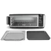 Ninja SP101 Single 10 L Stand-alone 2400 W Heißluftfritteuse Schwarz, Edelstahl