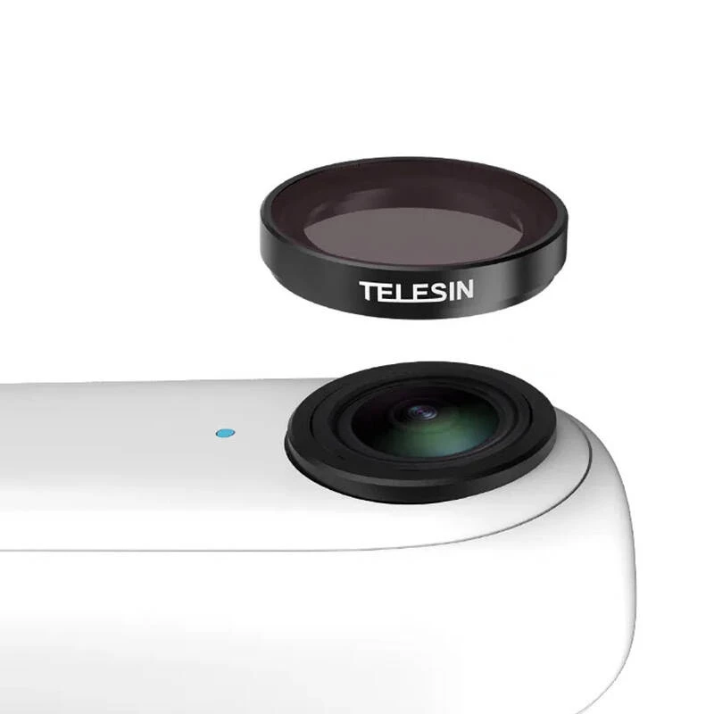 Set mit 4 Telesin-Filtern (CPL/ND8/ND16/ND32) für Insta360 GO 2/3 Kamera
