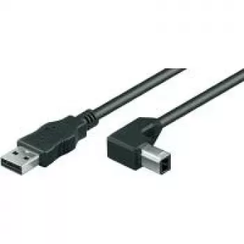 Wentronic Goobay USB-2.0-Hi-Speed-Kabel, Schwarz, 3 m - USB 2.0-Stecker (Typ A) > USB 2.0-Stecker (Typ B) (68733)