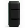 Tragbarer Stereo-Lautsprecher SQUEAK SQ1009 – Bluetooth 5.3, 45 W RMS, 10 h Akkulaufzeit, FM, USB, AUX, LED, 1800 mAh, Schwarz