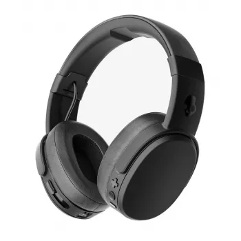 Headset Skullcandy Crusher Wireless — schwarz, binaural, ohrumschließend, Bluetooth & 3,5 mm, faltbar, 40 h Akku