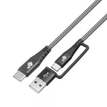 USB-A-auf-C-Kabel TB AKTBXKUCTOA120B 1,2 m, schwarz