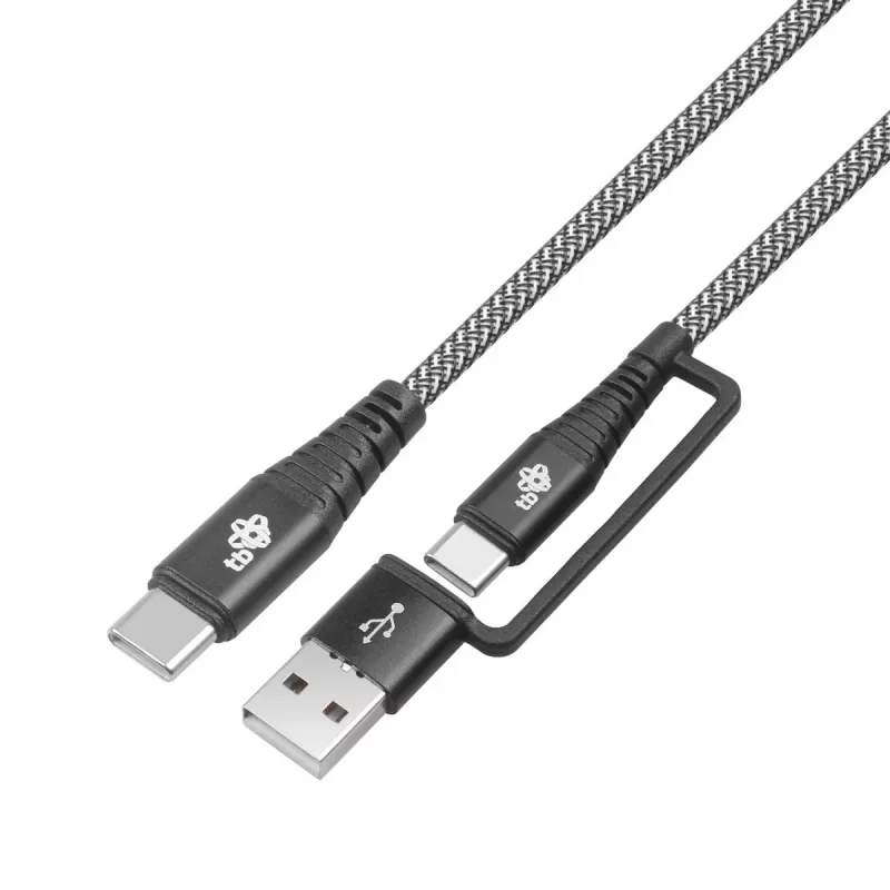 USB-A-auf-C-Kabel TB AKTBXKUCTOA120B 1,2 m, schwarz