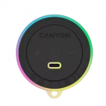 CANYON Magnetischer BT-Lautsprecher OnMove 13 5W Schwarz