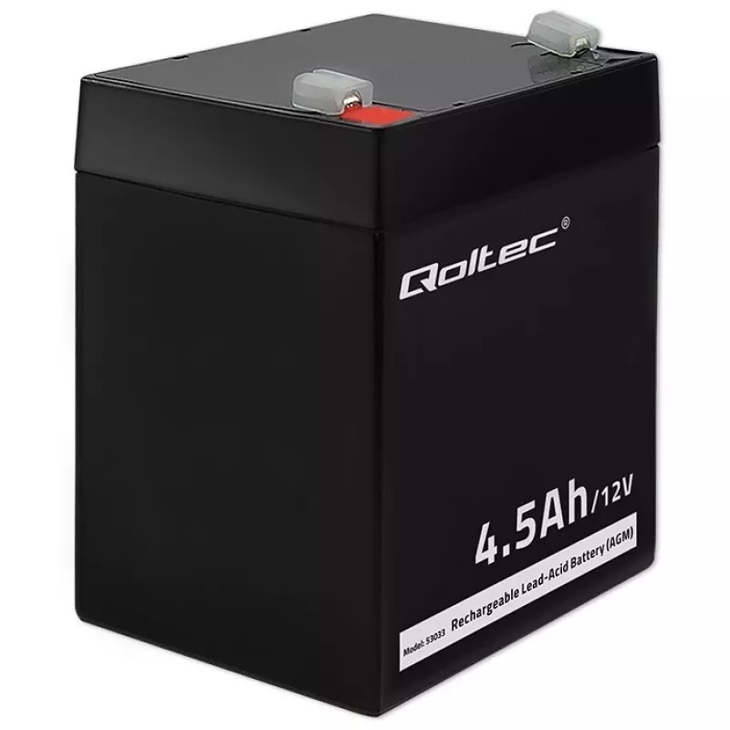 AGM-Batterie Qoltec 53033 4.5 Ah 15 V 65.5 A Motorrad