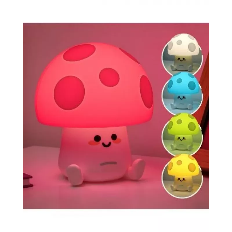 Tischlampe Paladone Fun Guy Mushroom Light – neuartige pilzförmige LED-Nachttischlampe