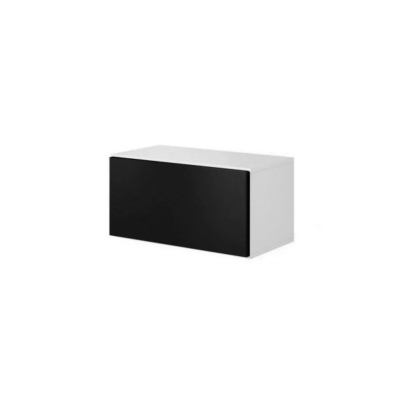 Cama living room furniture set ROCO 9 (RO1+RO3+2xRO6+2xRO5) Weiß/Weiß/Schwarz