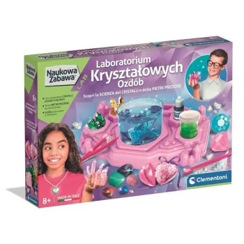 Clementoni Wissenschaft & Spiel - Kristall-Ornamente Labor