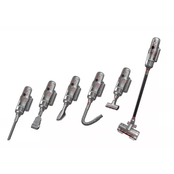 Staubsauger Puppyoo T12 Home Crystal Grau