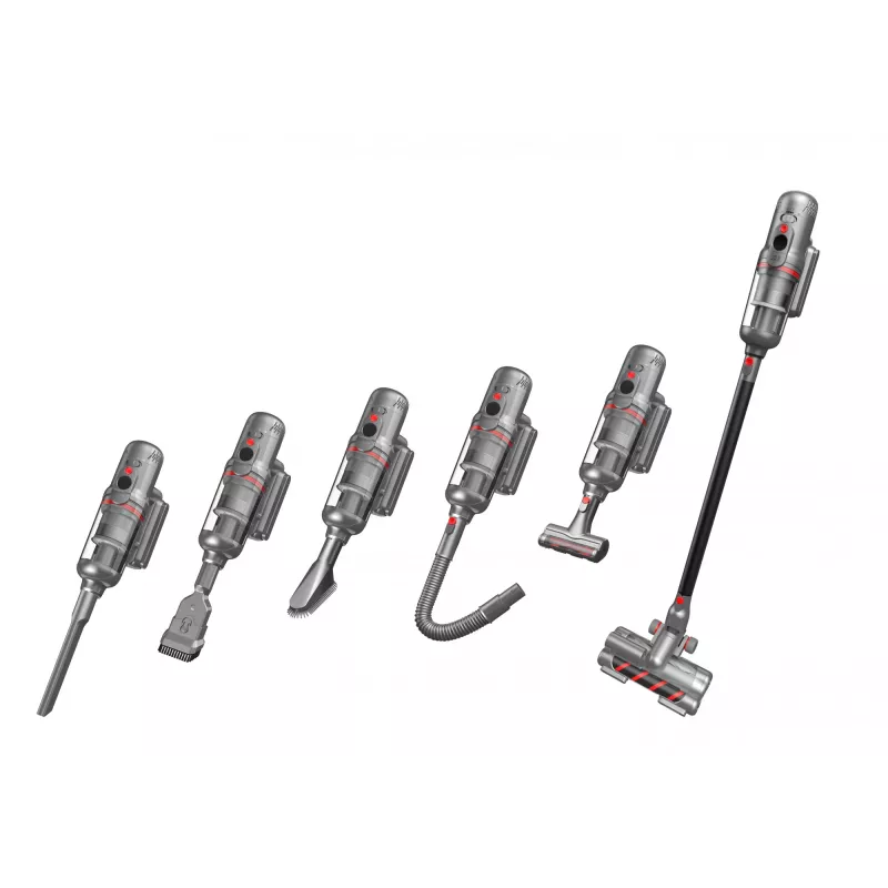 Staubsauger Puppyoo T12 Home Crystal Grau