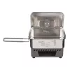 Camping-Kochset ESBIT CS1100ST — Aluminium und Edelstahl, 1,1 L, 659 g, Schwarz/Silber