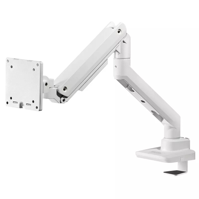 Monitorarm SILVERSTONE SST-ARM14 höhenverstellbare VESA-Halterung für einen Monitor, Silber