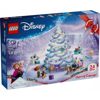 Bauspielzeug LEGO Disney Frozen Adventskalender 2025 Set 43273 — 231 Teile, 4 Minifiguren, Alter 5+