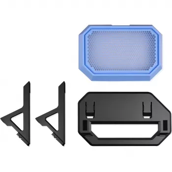 Chassis-Stand-Kit für The Tower 600 Hydrangea Blau (Schwarz/Blau, für horizontale Aufstellung)