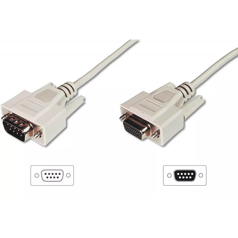 Serielles Kabel ASSMANN Electronic D-Sub9 2,0 m
